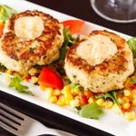 Crab Cakes with Chili Lime Aioli